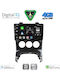 Digital IQ Car Audio System for Peugeot 3008 2008-2016 with A/C Bluetooth USB WiFi GPS Apple CarPlay Android Auto with 9" Touch Screen