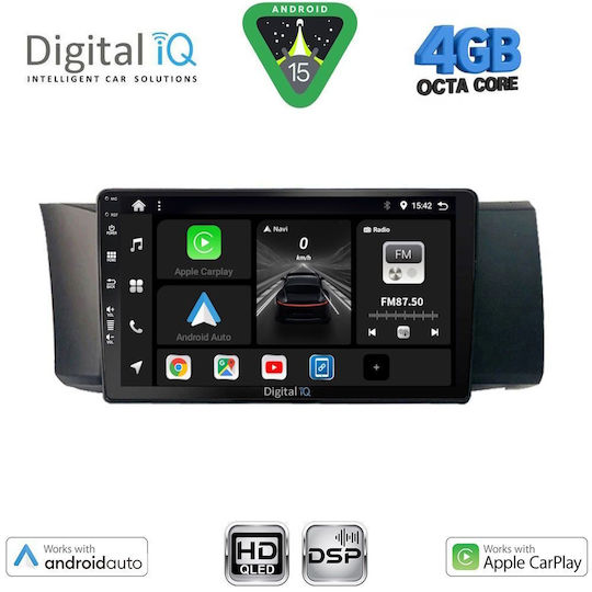 Digital IQ Ηχοσύστημα Αυτοκινήτου για Toyota GT86 Subaru BRZ 2012 (Bluetooth/USB/WiFi/GPS/Apple-Carplay/Android-Auto) με Οθόνη Αφής 9"