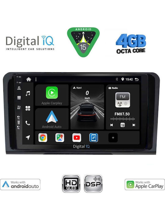 Digital IQ Car Audio System for Mercedes-Benz ML / GL Class 2005-2011 Bluetooth USB WiFi GPS Apple CarPlay Android Auto with 9" Touch Screen
