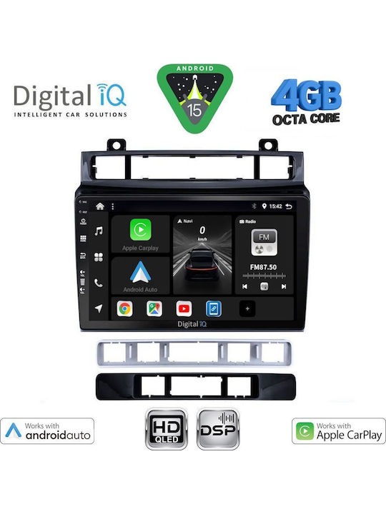 Digital IQ Car Audio System for Volkswagen Touareg 2011-2018 Bluetooth USB WiFi GPS Apple CarPlay Android Auto with 9" Touch Screen