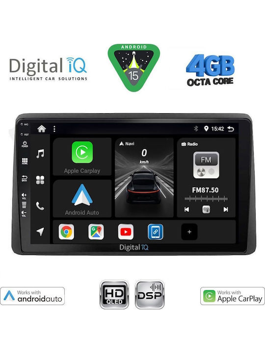 Digital IQ Car Audio System for Nissan Juke 2021 with Touch Screen 10 inches DIGITAL IQ BXF 16453 CPAA