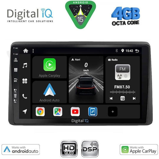 Digital IQ Car Audio System for Dacia Duster 2019 with Touch Screen 10" Digital IQ BXF 16104 CPAA