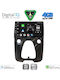 Digital IQ Auto-Audiosystem für Toyota Aygo 2014-2022 mit A/C (Bluetooth/USB/WiFi/GPS/Apple CarPlay/Android Auto) mit Touchscreen 10"