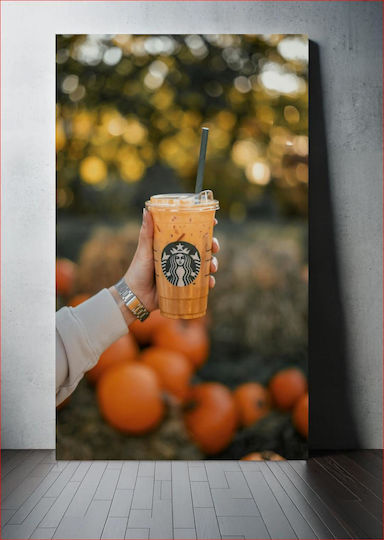 Pumpkin Spice Latte In Hand Pumpkin Spice Latte Στο Χέρι Pumpkin Spice Latte In Hand Pumpkin Spice Latte Στο Χέρι