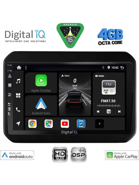 Digital IQ Car Audio System for Suzuki Ignis 2016 with Touch Screen 9" Digital IQ BXF 16676 CPAA