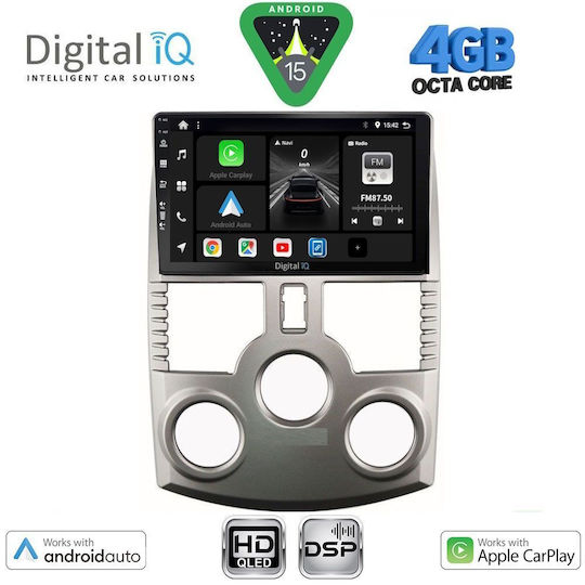 Digital IQ Car Audio System for Daihatsu Terios 2006-2017 (Bluetooth/USB/WiFi/GPS/Apple CarPlay/Android Auto) with 9" Touch Screen
