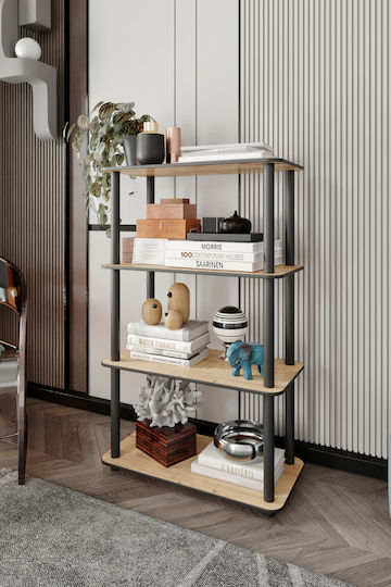 Bücherregal Braun 95x30x60cm
