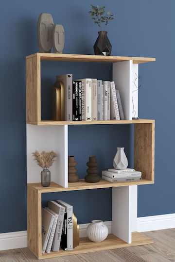 Bücherregal Weiß 109x72x22cm