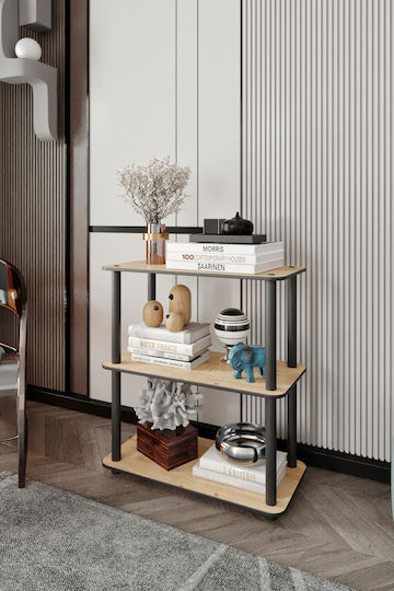 Brown Bookcase 60x30x60cm