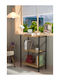 Brown Bookcase 90x30x90cm