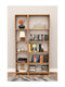 Bücherregal Gold 93x20x169cm