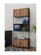 Bibliotecă Multicolor 76x30x181 cm