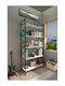 Atlantic Bookcase Beige 90x30x180cm