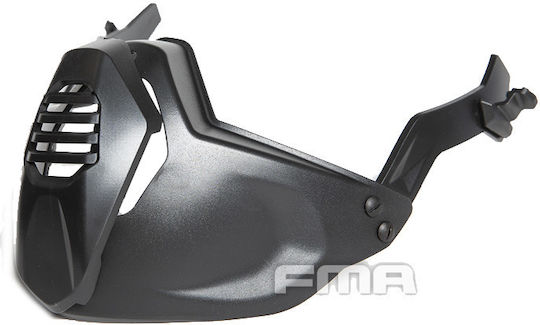 Μασκα Soft Κάτω Γνάθου Κράνους Fast Mandible Fma Black
