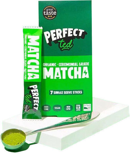 Perfect Ted Matcha Τσάι Βιολογικό Προϊόν 7 Φακελάκια 1.5gr