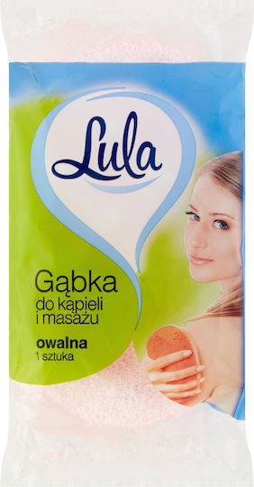 Oval Badewannenmassage Schwamm Peeling Schicht 2in1 1 Stück