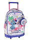 Must Team School Trolley Bag for Elementary School with Water Bottle Holder Stitch 30lt 34 x 20 x 44cm