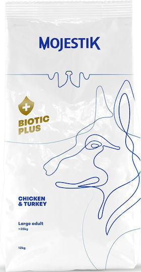 Mojestik 12kg Dry Food for Adult Large Breed Dogs with Meat Rice and Chicken