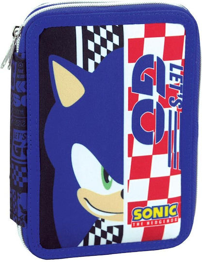 Gim Sonic Κασετίνα Γεμάτη Μπλε
