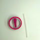 Spare Cap-Straw Thermos Cup Tumbler Pandaboo 900 Ml Fuchsia