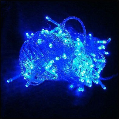 180 LED-Lichter Blau in Reihe