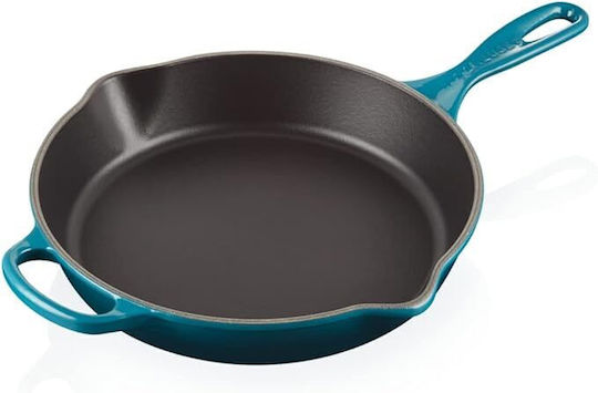 Le Creuset Cast Iron Pan with Enamel Interior Coating 26cm