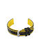 Rubber Strap Watch U14 Black Yellow 20mm