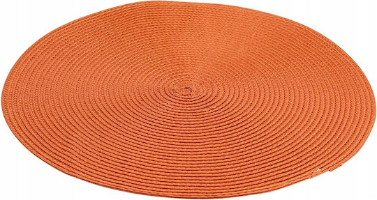 Altom Tischsets Rund Kunststoff Orange 38cm Altom Tischsets Rund Kunststoff Orange 38cm