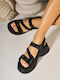 Sandale Casual Damă Negre