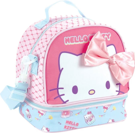 Gim Kids Insulated Lunch Snack Bag Multicolour Hello Kitty 20x15x21cm