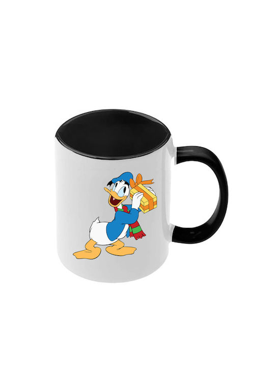 Κούπα Mickey Mouse Μαύρη Λαβή Εσωτερικό