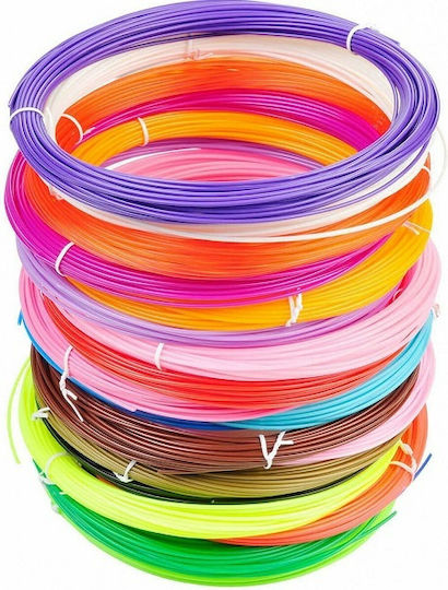 PLA 3D Printer Filament 1.75mm Πολύχρωμο