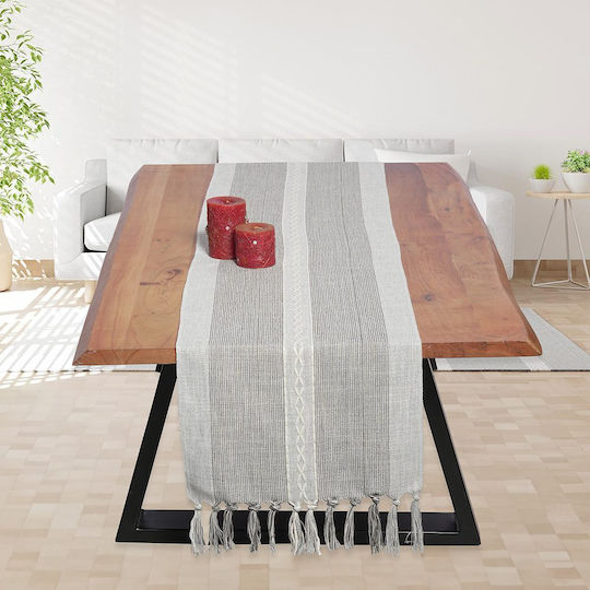 Ilis Home Ράνερ Γκρι 33x170εκ.