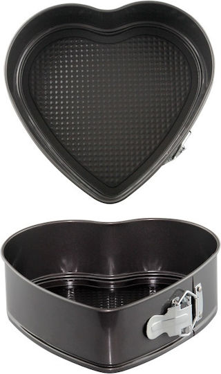Raki Bakeware Tin For Heart Cake With Removable Bottom 20cm 2 Pieces