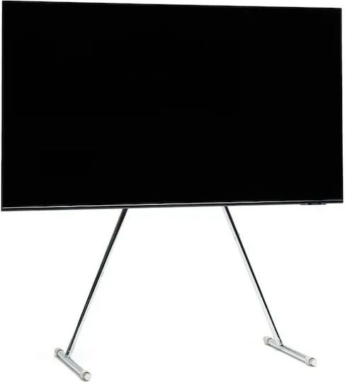 Floor Tv Stand Pedestal Viva Chrome