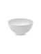 Yuk Ripple Round Melamine White Serving Bowl Diameter 11cm