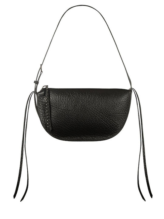 Women's Black Shoulder Bag