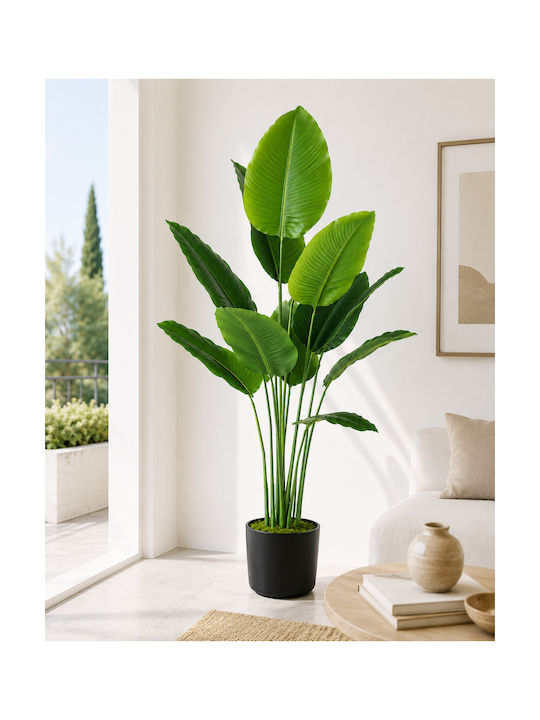 Τεχνητό Φυτό Tropical Γλάστρα 160cm Σαλόνι Γραφείο & Εσωτερική Διακόσμηση