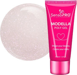 Polygel Modella Sensopro Milano Blush Pearl 30ml
