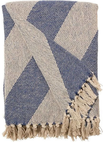 Selected by Pragmatic Diagonal Πολυθρόνας Π130xΜ180cm Royal/natural Selected by Pragmatic Diagonal Πολυθρόνας Π130xΜ180cm Royal/natural