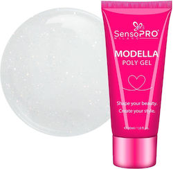 Polygel Modella Sensopro Milano Pearl White 30ml