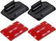 Curved Adhesive Base & Adapters Gopro Other Action Cameras Pu11