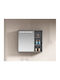 Martin Artemis Bathroom Mirror Led 60x66cm Gray
