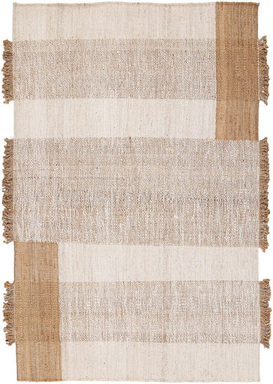 Royal Carpet Royal 140x200cm Χειροποίητο Καλοκαιρινό από Γιούτα White/natural