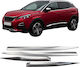 Side Door Strips Stainless Steel Chrome Peugeot 3008 Suv 2016