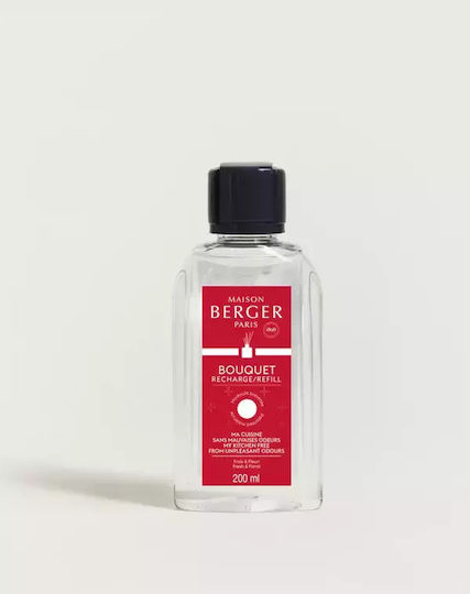 Mbp Kitchen Odours Дифузер Пълнител Течен Резервоар За Ароматизатори По Миризми За Кухня 200ml