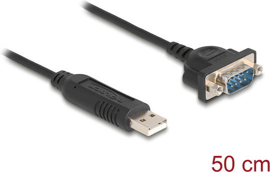 DeLock Cablou Serial-Ps/2 0.5m 66470 1 Bucată