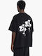 T-shirt Μαύρο
