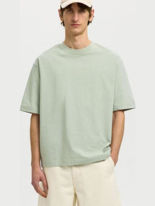 Selected T-shirt Aqua Gray