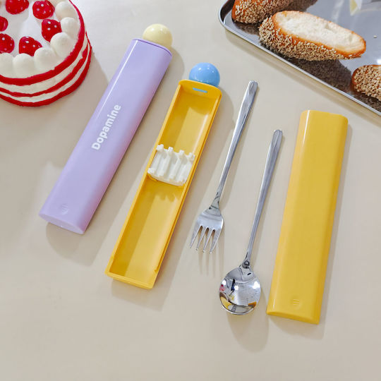 Stainless Steel Purple Spoons 6936602094878-1